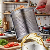 フィルターラック付きステンレス製フライヤー