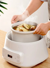 全自動家庭用インテリジェントセラミックライナー電気シチューポットタイマー付き