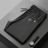 夏用の超薄手で通気性抜群のアイスシルクパンツ