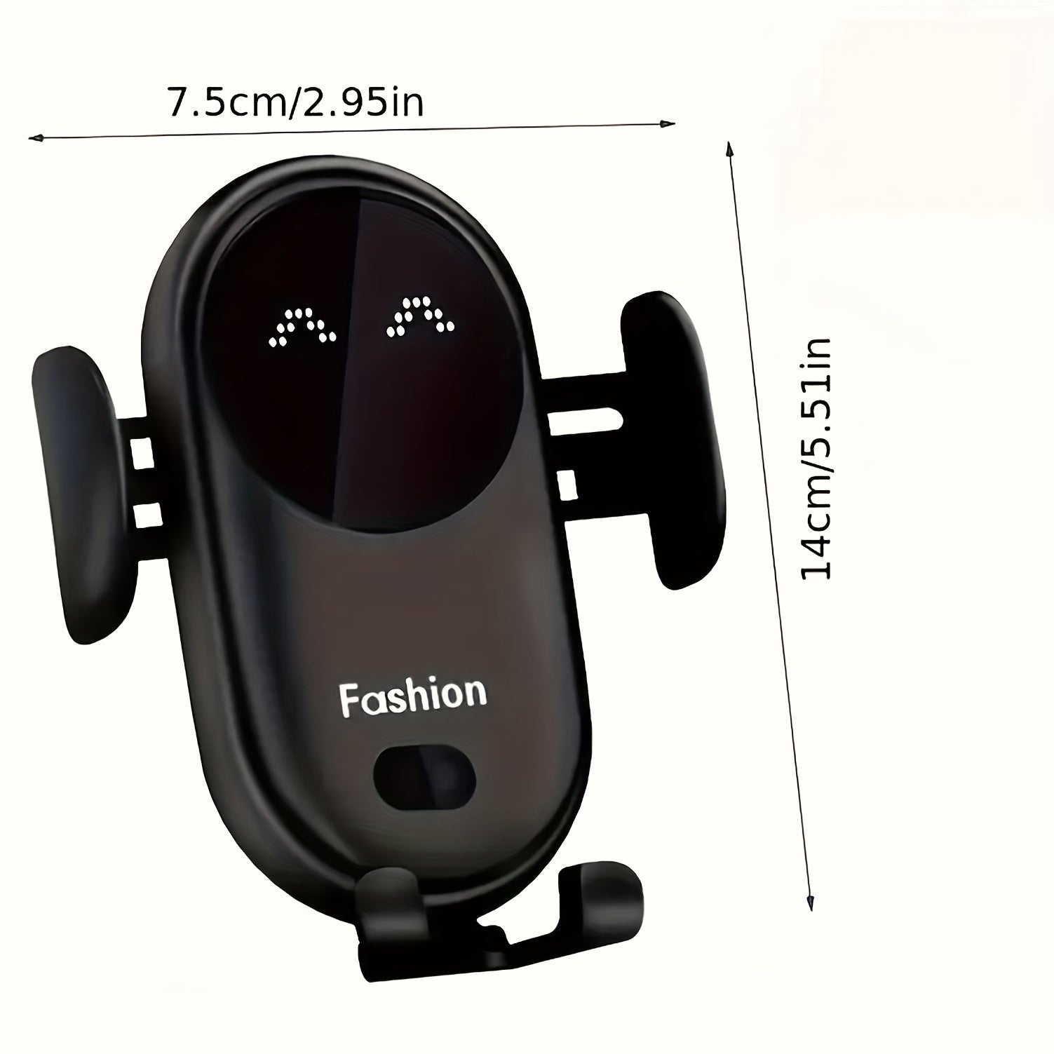 ワイヤレスカーチャージャー、エアベント用スマートフォンホルダー、自動クランプ、急速充電