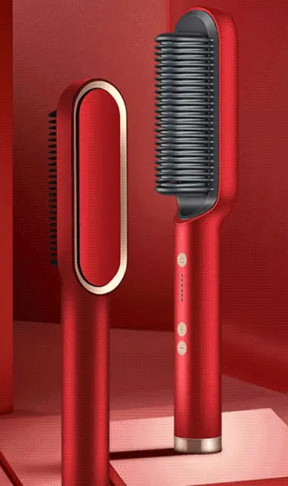 スマート電動マイナスイオンふわふわストレートヘアコーム