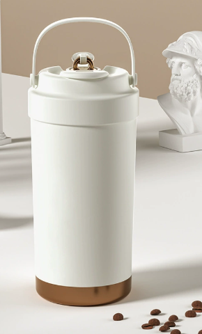 2杯分のドリンクが入るセラミックライナー魔法瓶