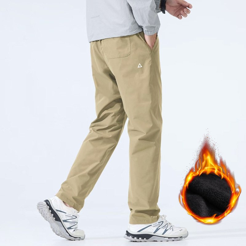 【裏起毛・撥水】機能性トレッキングパンツ