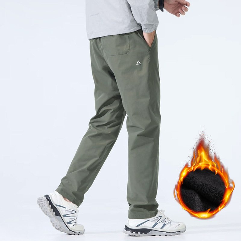 【裏起毛・撥水】機能性トレッキングパンツ