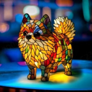 輝く真夜中の猫