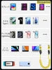 スプリング伸縮4-in-1超高速充電ケーブル
