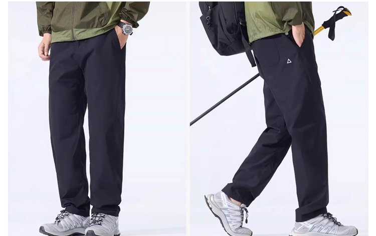 【裏起毛・撥水】機能性トレッキングパンツ