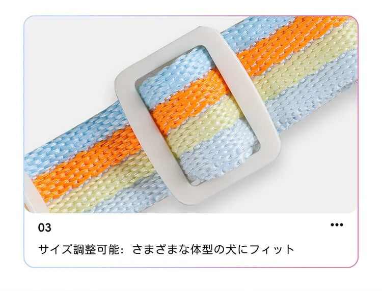 着脱簡単のY字型犬用ハーネスとリードのセット