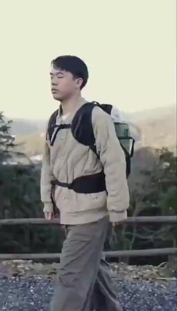 バックパック付きポータブル折りたたみ椅子
