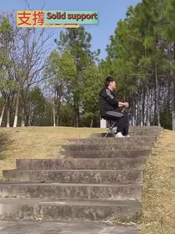 バックパック付きポータブル折りたたみ椅子